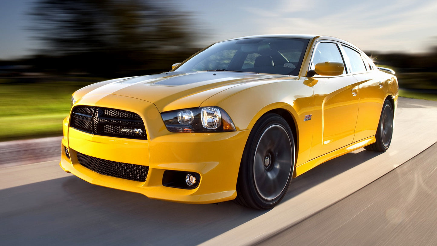 Dodge Charger Srt8 Super Bee Hd Art Keychain