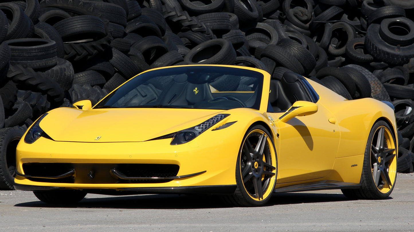 Ferrari Spider By Novitec Rosso Hd Art Keychain