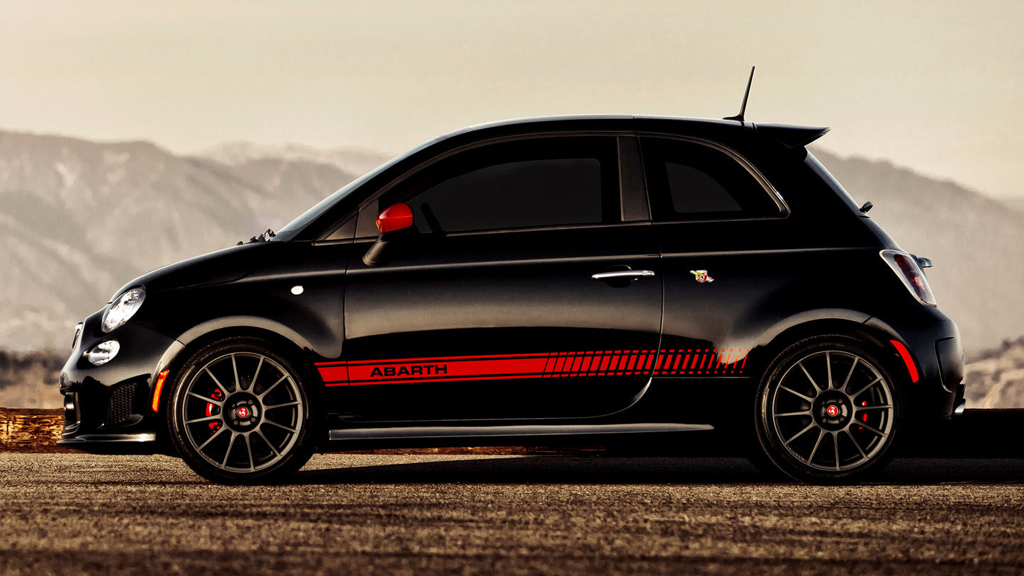 Fiat Abarth Us Hd Art Keychain