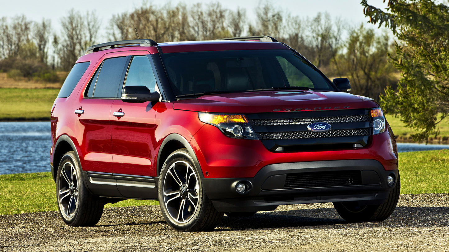 Ford Explorer Sport Hd Art Keychain