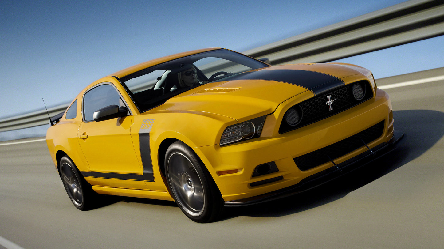 Ford Mustang Boss Hd Art Keychain