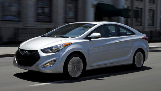 Hyundai Elantra Coupe Hd Art Print Poster