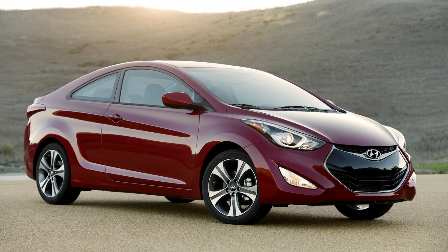 Hyundai Elantra Coupe Hd Art Jigsaw Puzzle