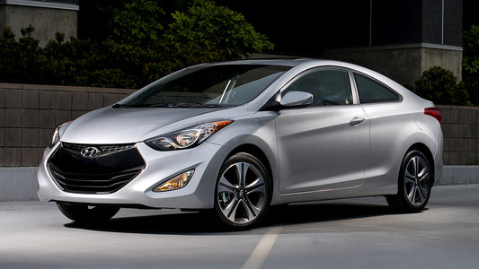 Hyundai Elantra Coupe Hd Art Jigsaw Puzzle