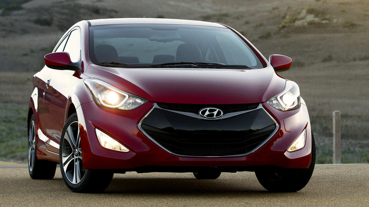 Hyundai Elantra Coupe Hd Art Jigsaw Puzzle