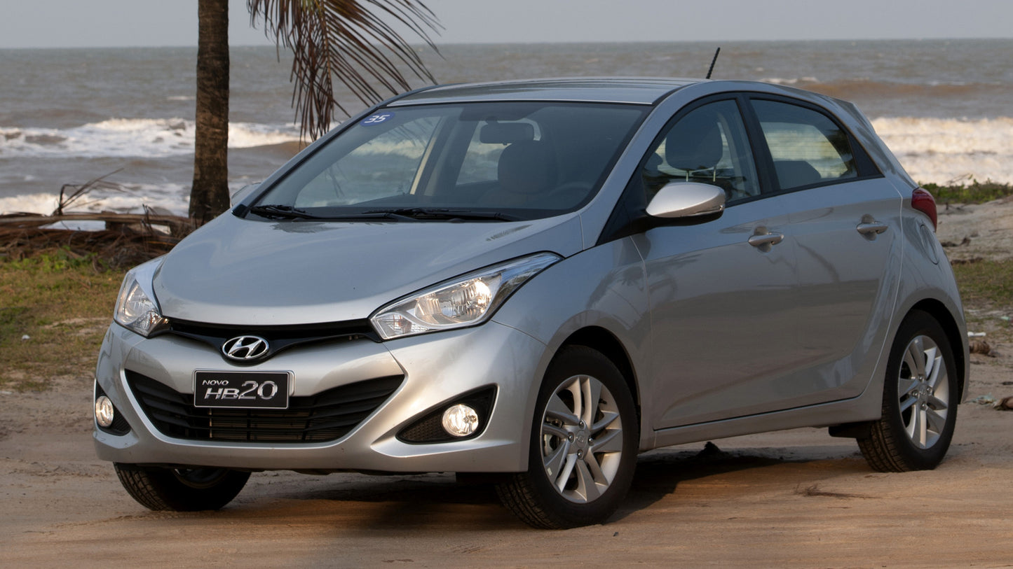 Hyundai Hb20 Hd Art Print Poster