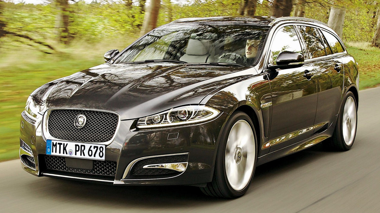 Jaguar Xf S Sportbrake Hd Art Print Poster