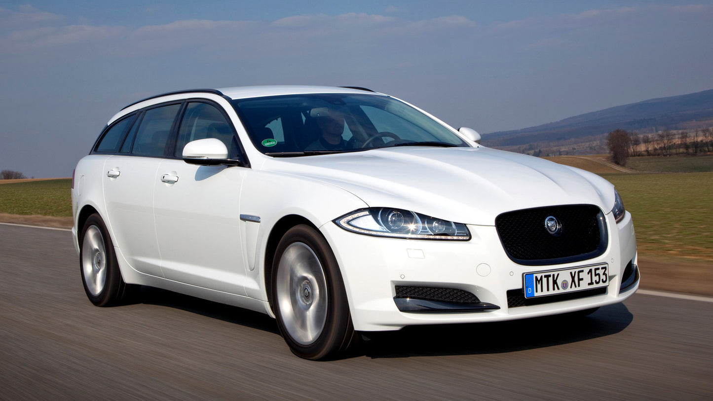 Jaguar Xf Sportbrake Hd Art Print Poster