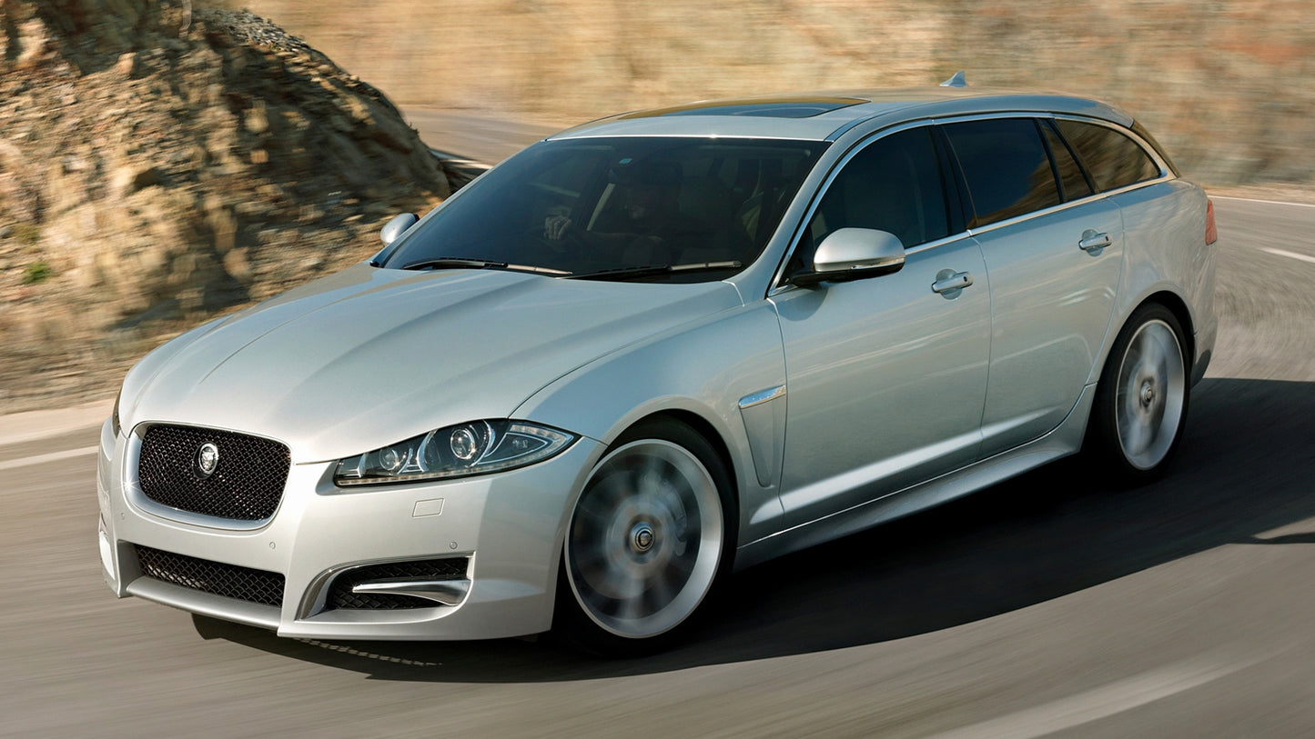 Jaguar Xf Sportbrake Aerodynamic Pack Uk Hd Art Jigsaw Puzzle