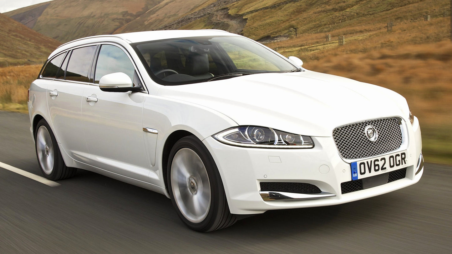 Jaguar Xf Sportbrake Uk Hd Art Print Poster