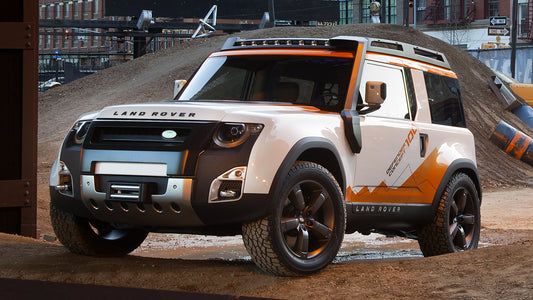 Land Rover Dc100 Expedition Concept Hd Art Print Poster