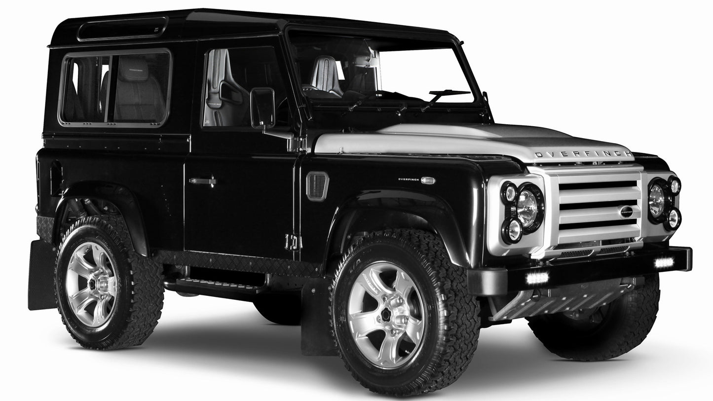 Land Rover Defender By Overfinch Uk Hd Art Keychain