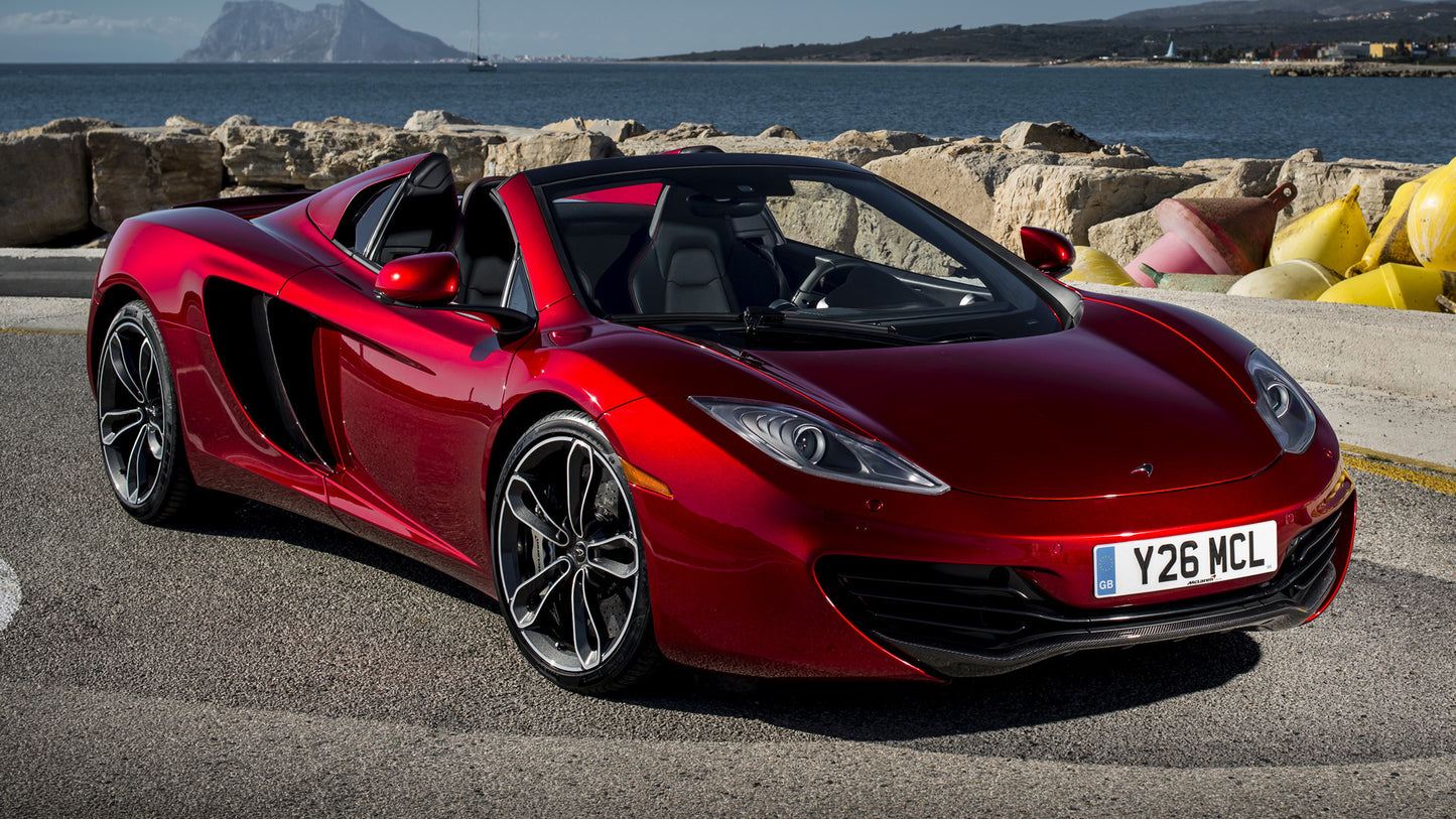 Mclaren 12C Spider Us Hd Art Print Poster