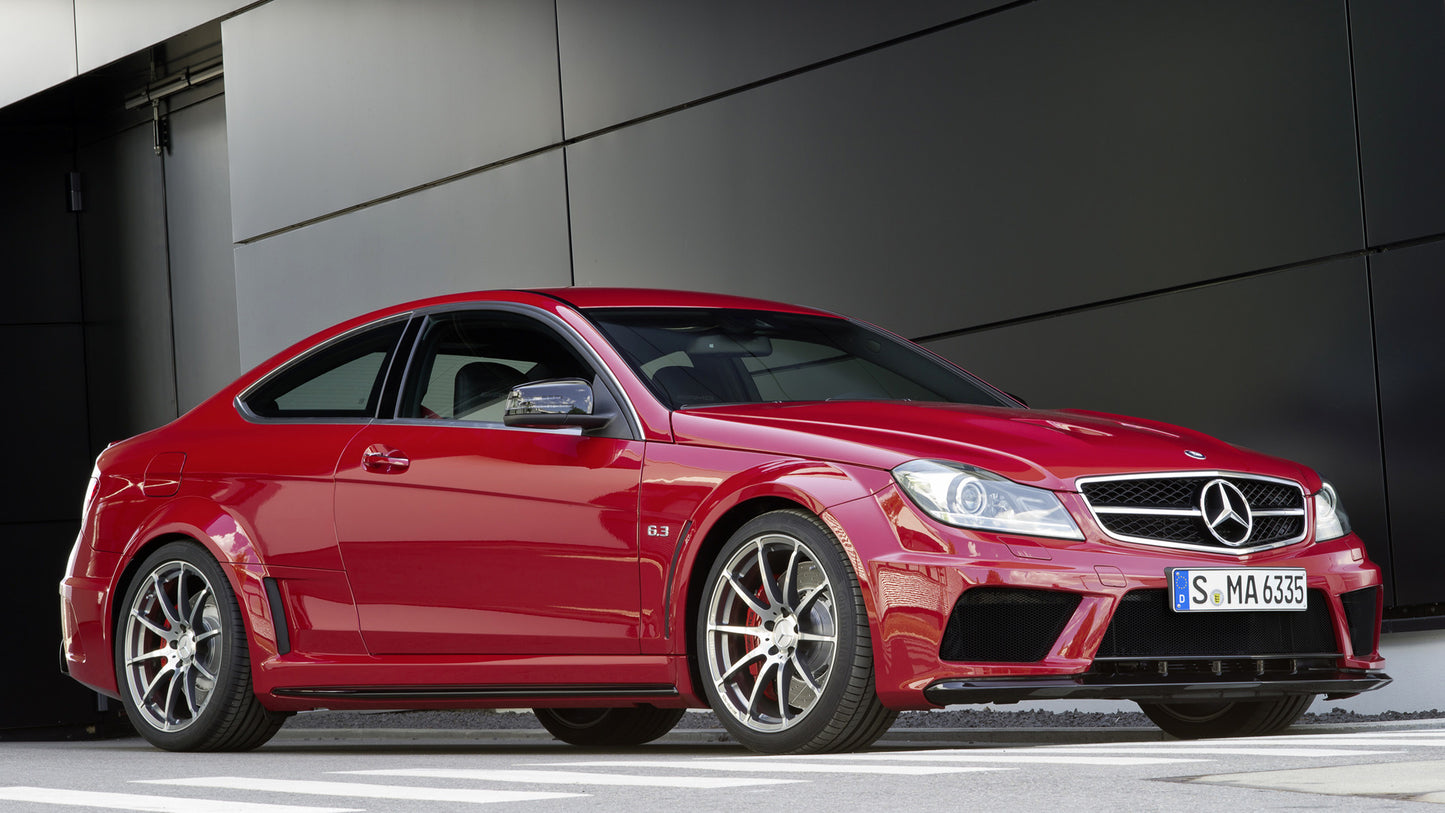 Mercedes Benz C Amg Coupe Black Series Hd Art Keychain