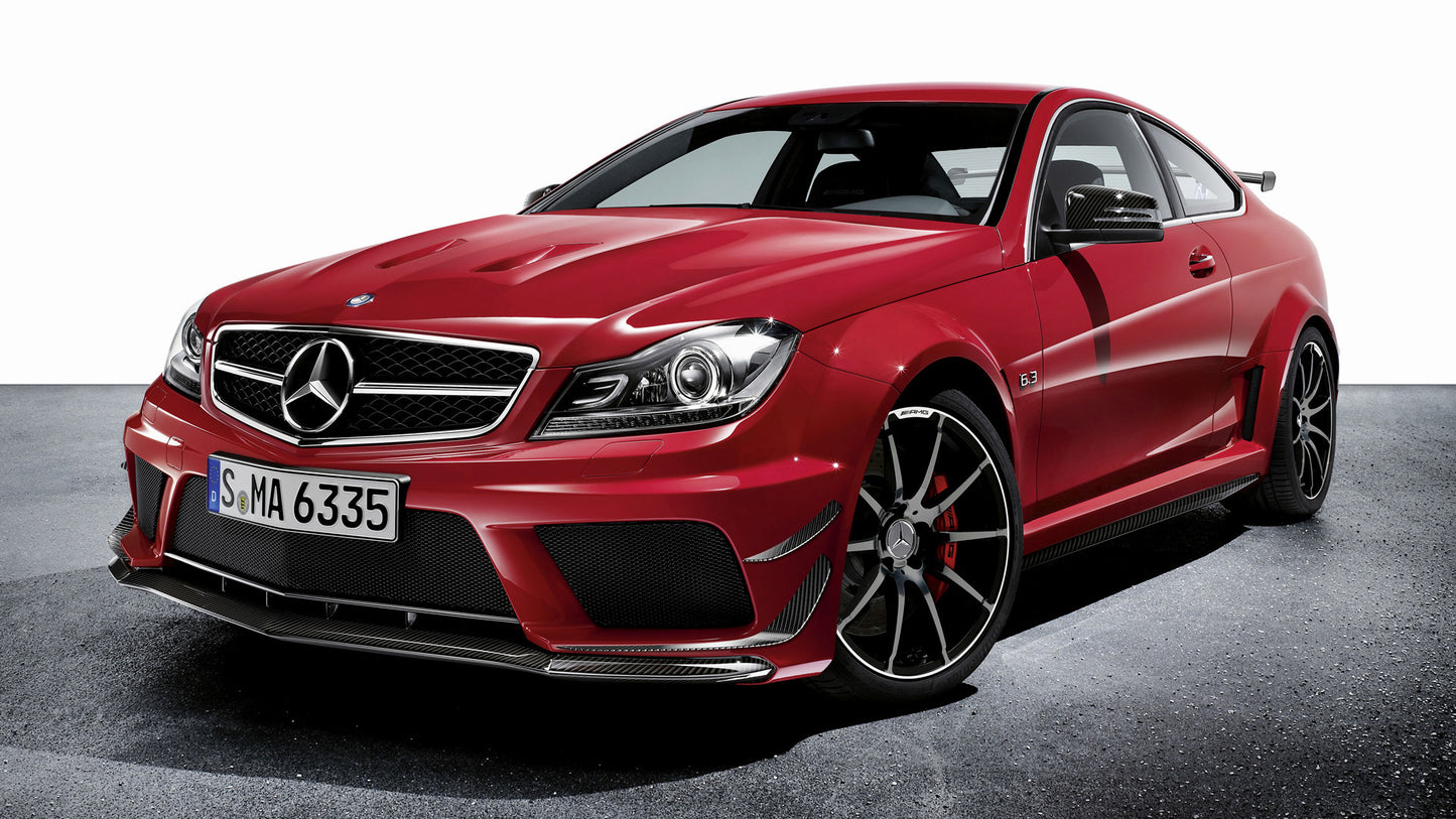 Mercedes Benz C Amg Coupe Black Series Aerodynamics Package Hd Art Jigsaw Puzzle
