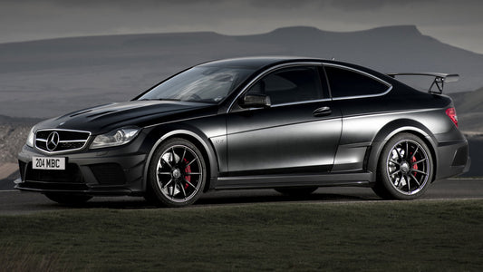 Mercedes Benz C Amg Coupe Black Series Aerodynamics Package Uk Hd Art Jigsaw Puzzle