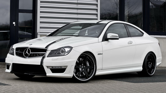 Mercedes Benz C Amg Coupe By Wheelsandmore Hd Art Print Poster