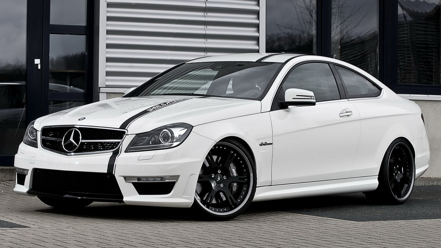 Mercedes Benz C Amg Coupe By Wheelsandmore Hd Art Jigsaw Puzzle