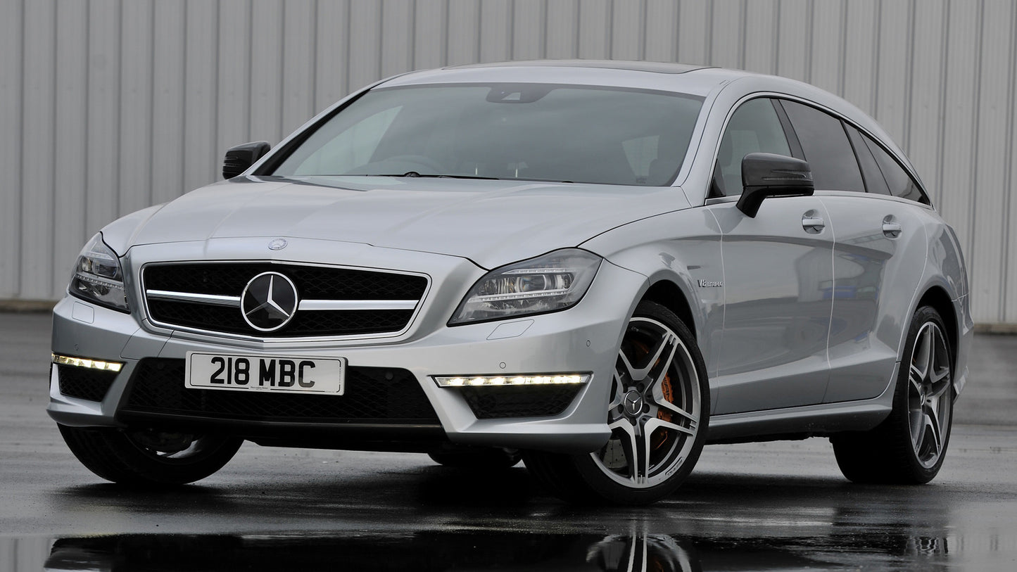 Mercedes Benz Cls Amg Shooting Brake Uk Hd Art Keychain