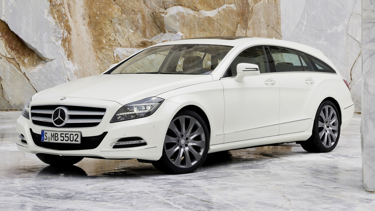 Mercedes Benz Cls Class Shooting Brake Hd Art Print Poster