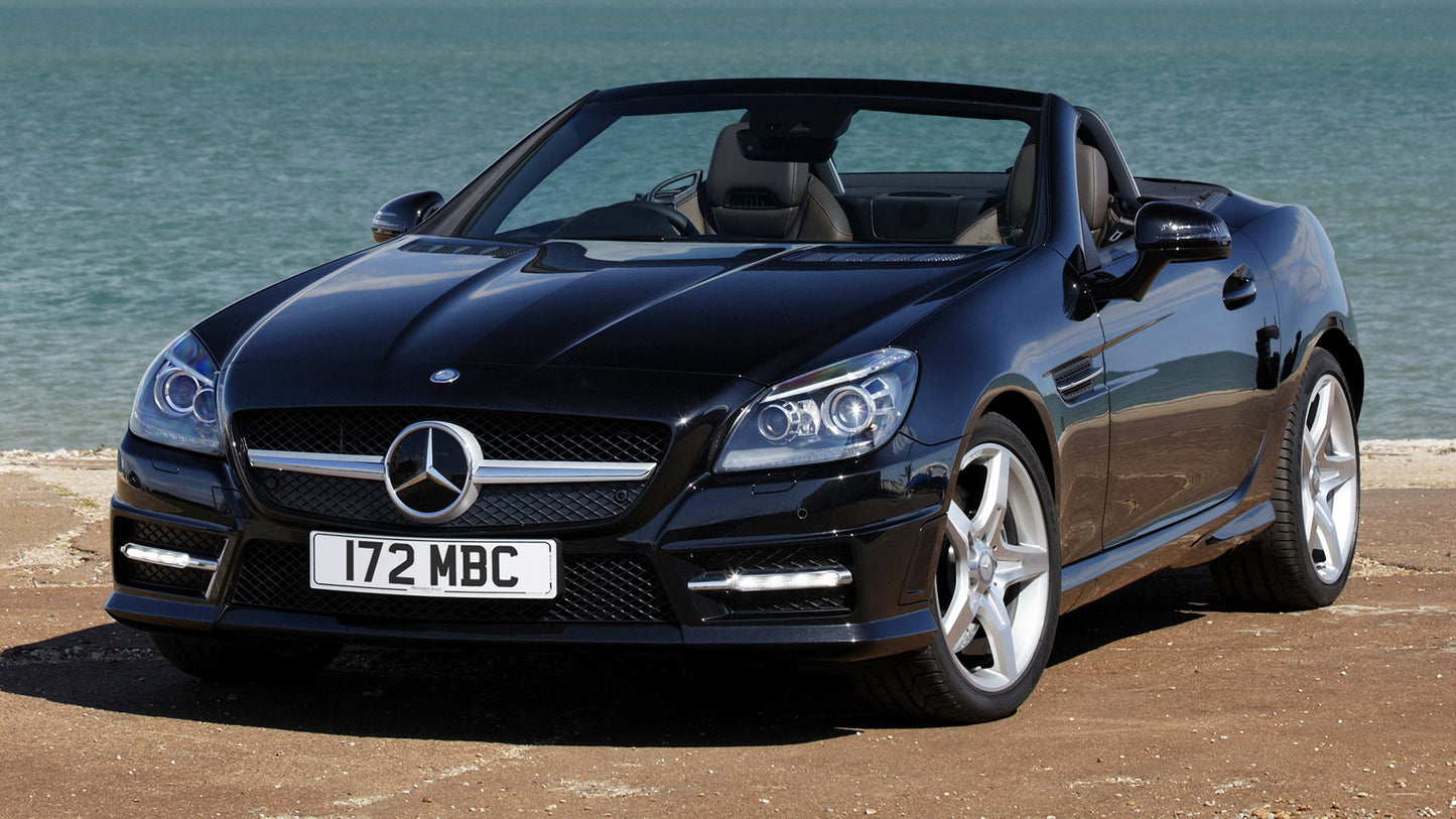 Mercedes Benz Slk Class Amg Styling Uk Hd Art Keychain