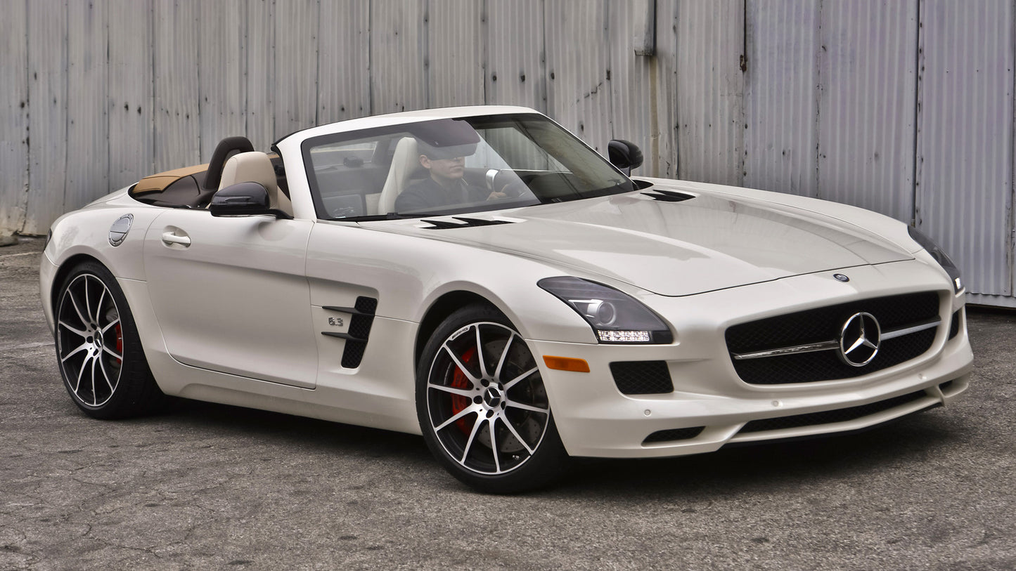Mercedes Benz Sls Amg Gt Roadster Us Hd Art Print Poster