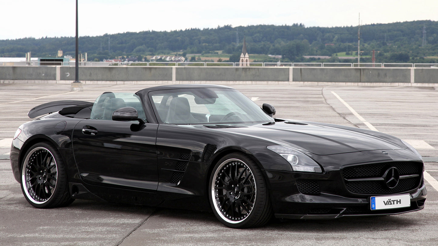 Mercedes Benz Sls Amg Roadster By Vath Hd Art Print Poster