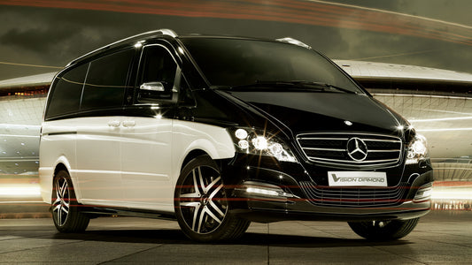 Mercedes Benz Viano Vision Diamond Hd Art Print Poster