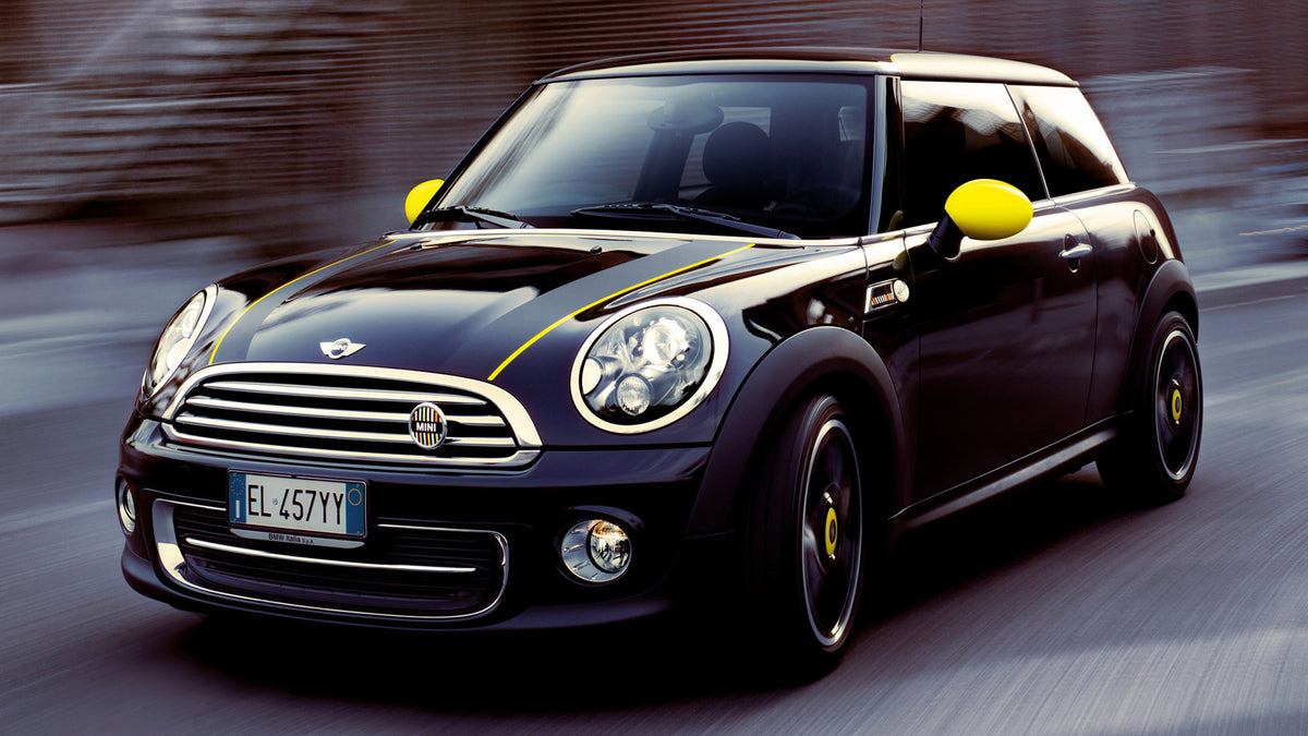 Mini Cooper Ray Line Hd Art Magnet