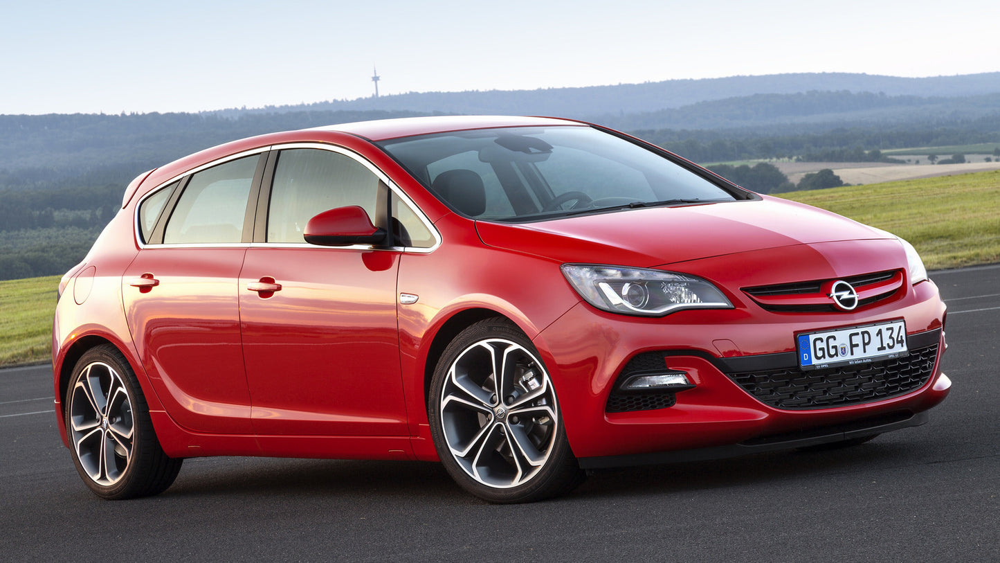 Opel Astra Sport Pack Hd Art Keychain