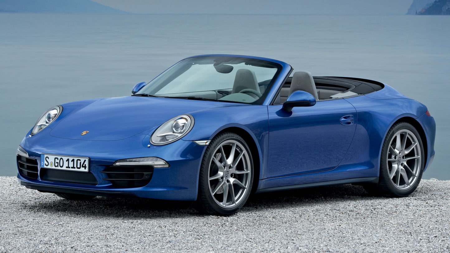 Porsche Carrera Cabriolet Hd Art Keychain