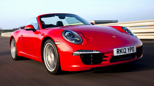 Porsche Carrera Cabriolet Uk Hd Art Keychain