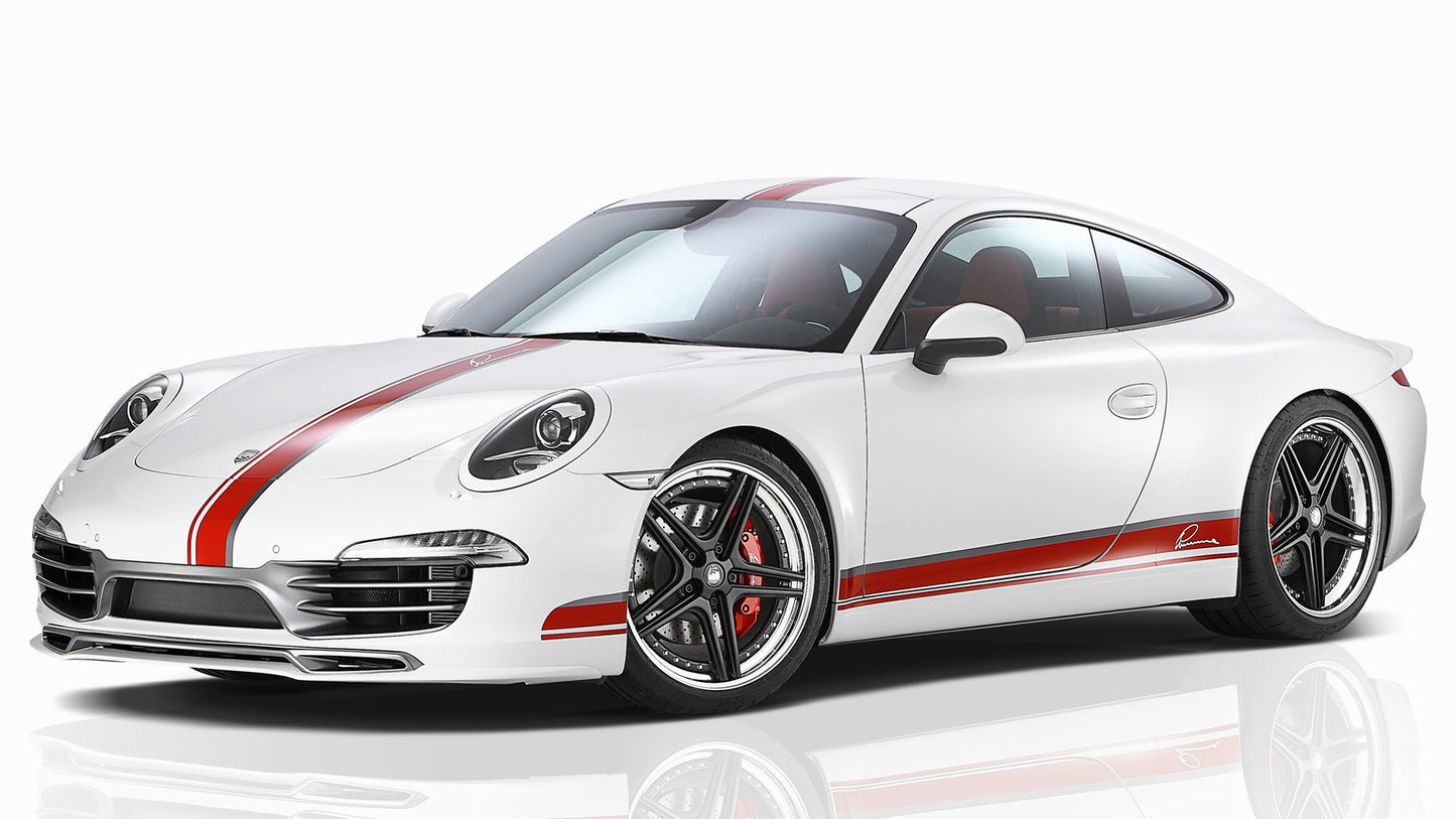 Porsche Carrera S By Lumma Hd Art Keychain
