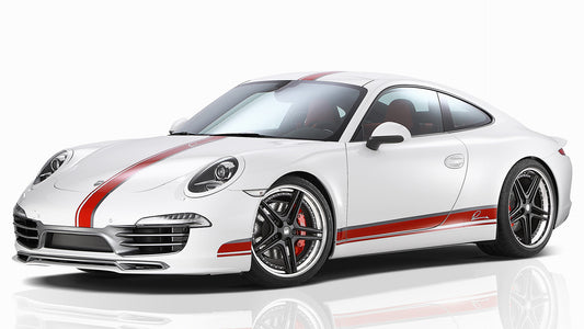 Porsche Carrera S By Lumma Hd Art Keychain