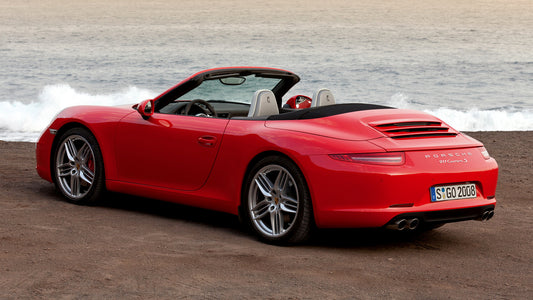 Porsche Carrera S Cabriolet Hd Art Keychain