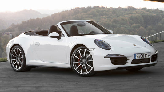 Porsche Carrera S Cabriolet Hd Art Keychain