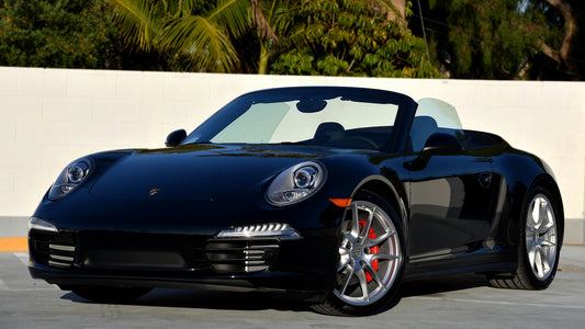 Porsche Carrera S Cabriolet Us Hd Art Keychain