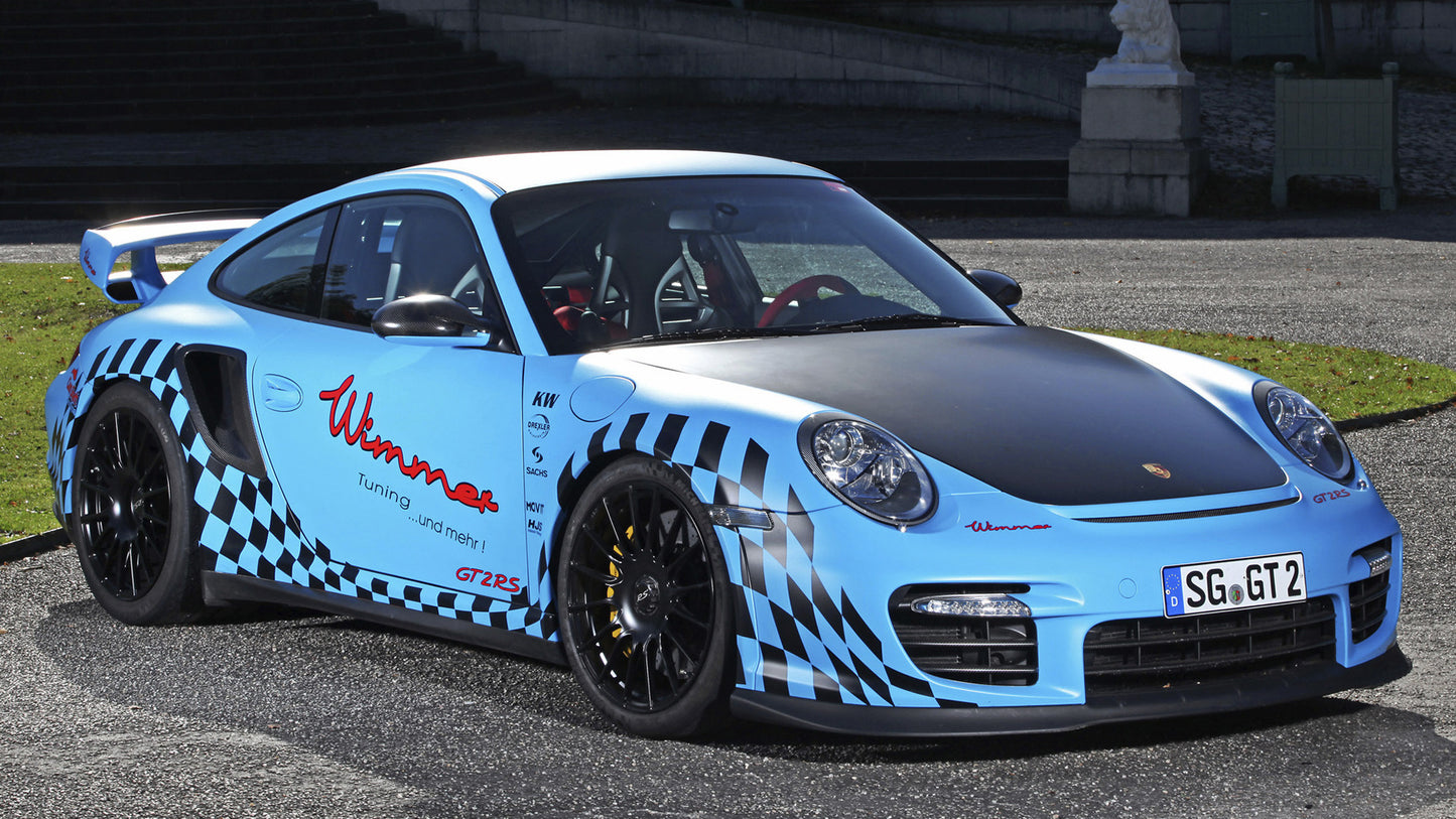 Porsche Gt2 Rs By Wimmer Rs Hd Art Keychain