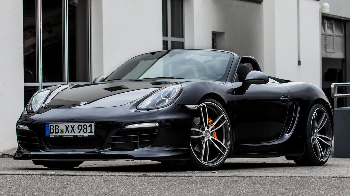 Porsche Boxster By Techart Hd Art Keychain