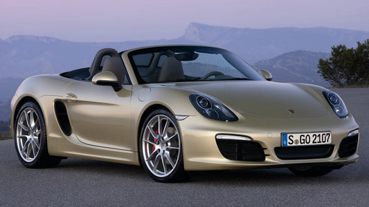 Porsche Boxster S Hd Art Keychain