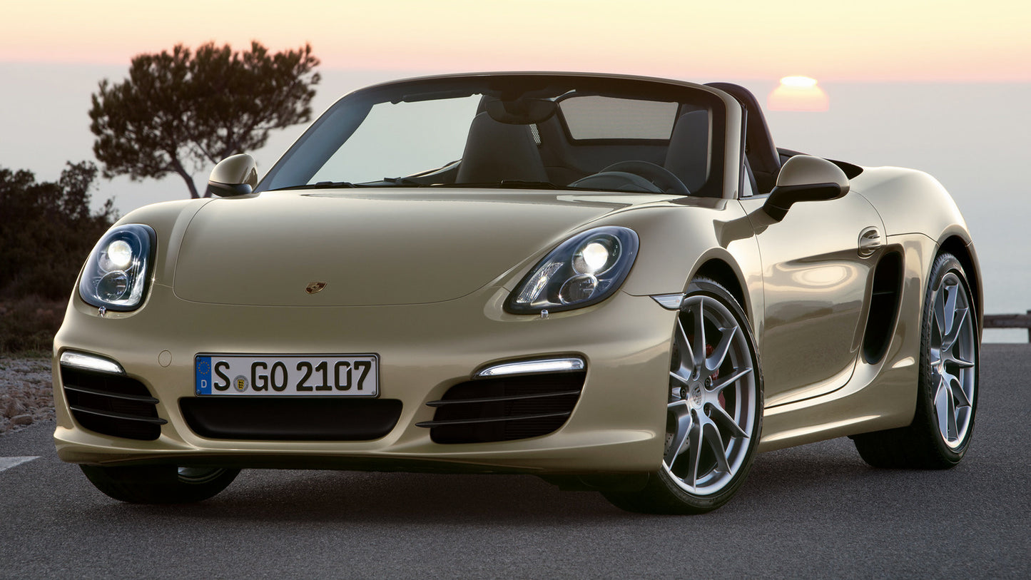 Porsche Boxster S Hd Art Keychain