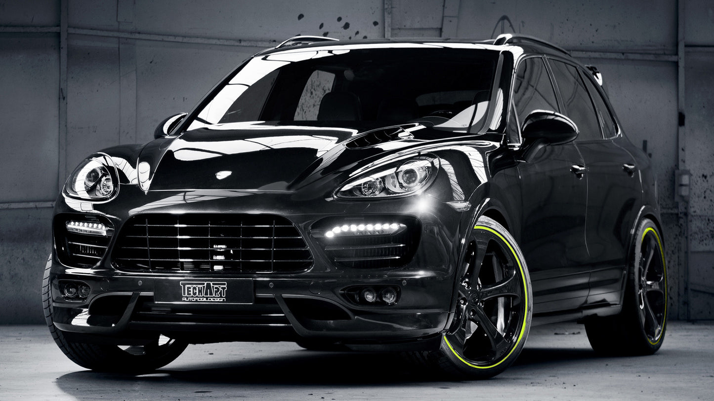 Porsche Cayenne S Diesel By Techart Hd Art Keychain