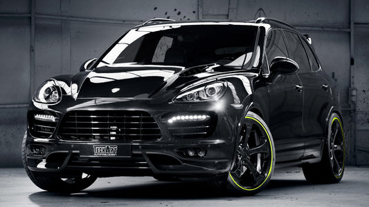 Porsche Cayenne S Diesel By Techart Hd Art Keychain