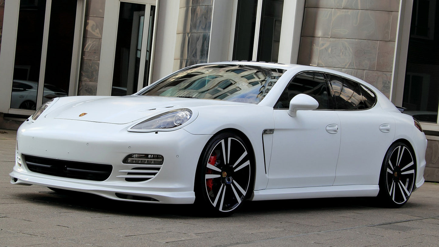 Porsche Panamera Gts White Storm By Anderson Germany Hd Art Keychain