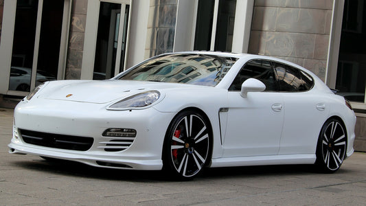 Porsche Panamera Gts White Storm By Anderson Germany Hd Art Keychain