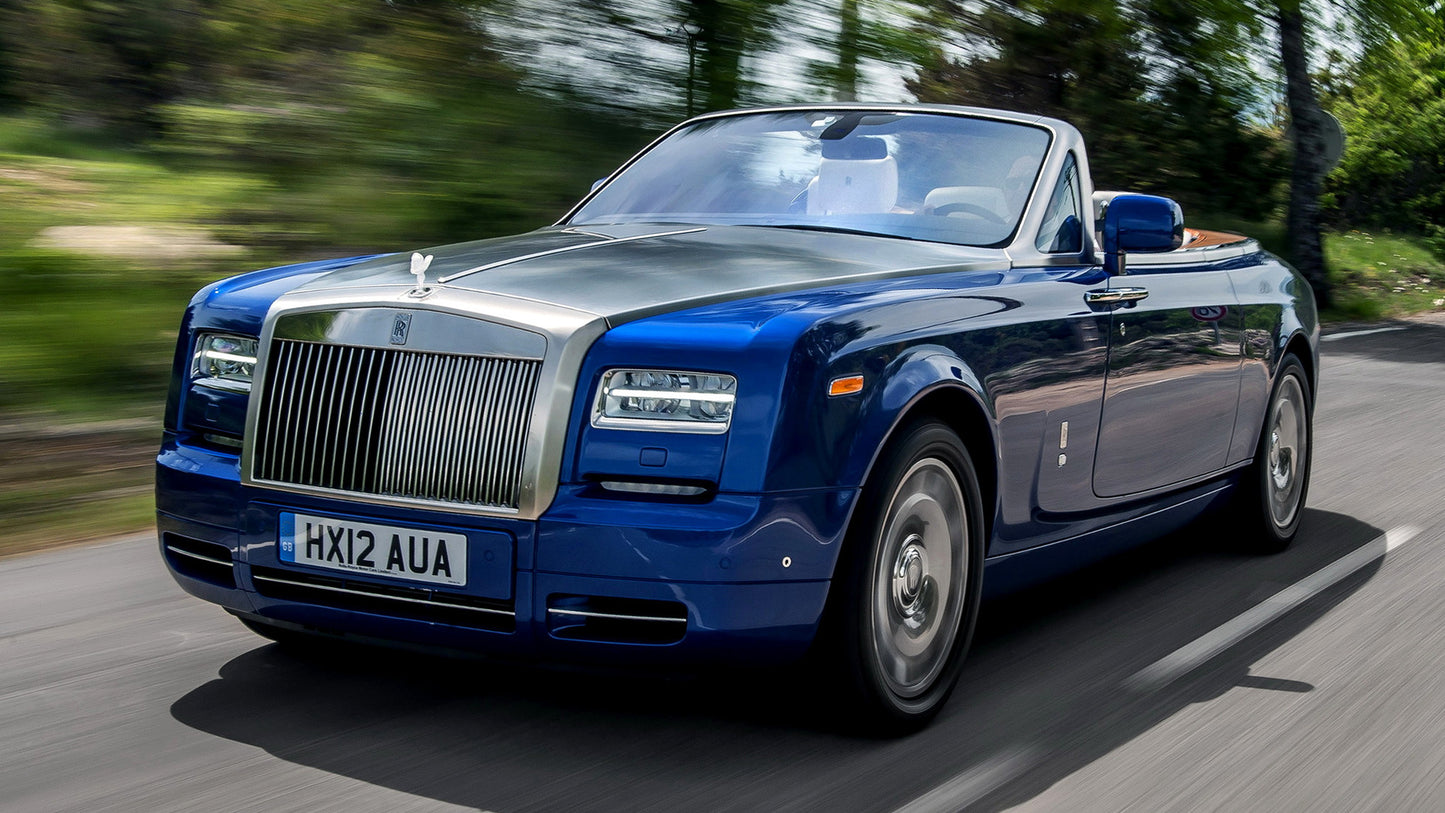 Rolls Royce Phantom Drophead Coupe Hd Art Keychain