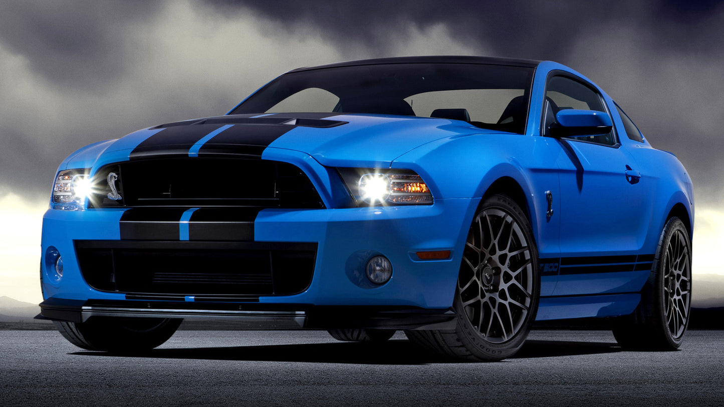 Shelby Gt500 Svt Hd Art Keychain