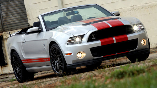 Shelby Gt500 Svt Convertible Hd Art Keychain