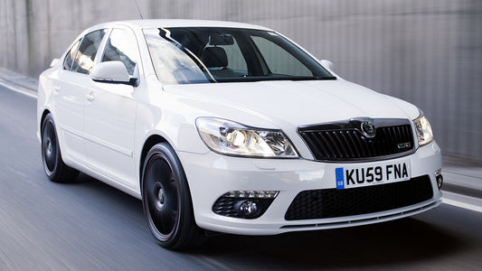 Skoda Octavia Vrs Blackline Uk Hd Art Keychain