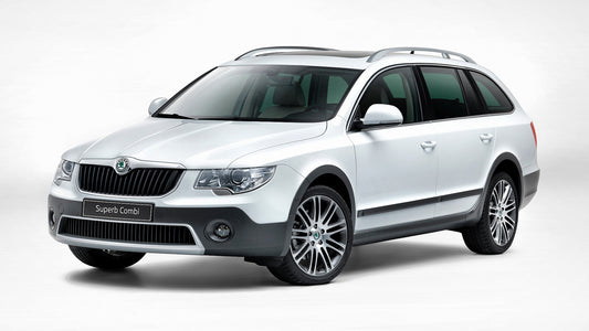 Skoda Superb Combi Outdoor Hd Art Keychain